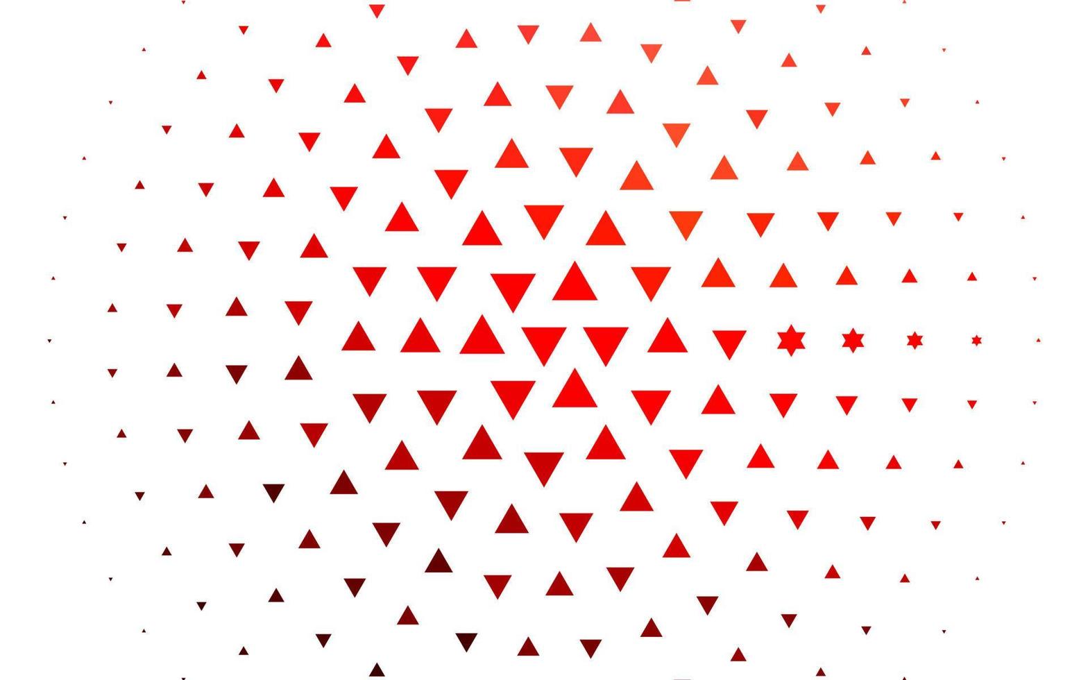 Light Red vector pattern in polygonal style.