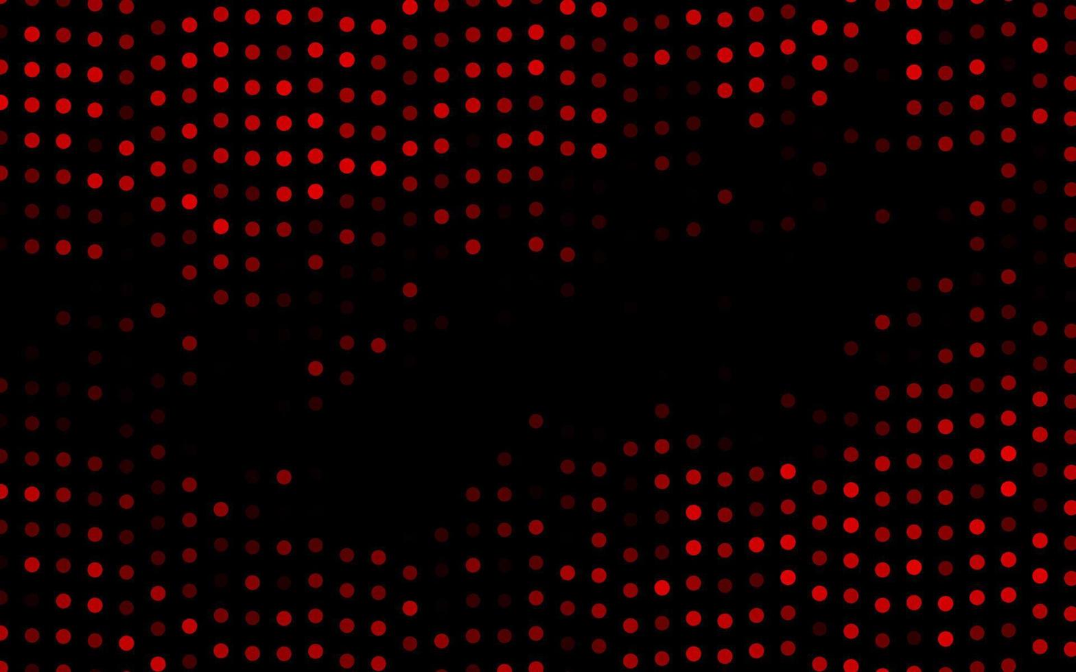 Dark Red vector texture with disks.