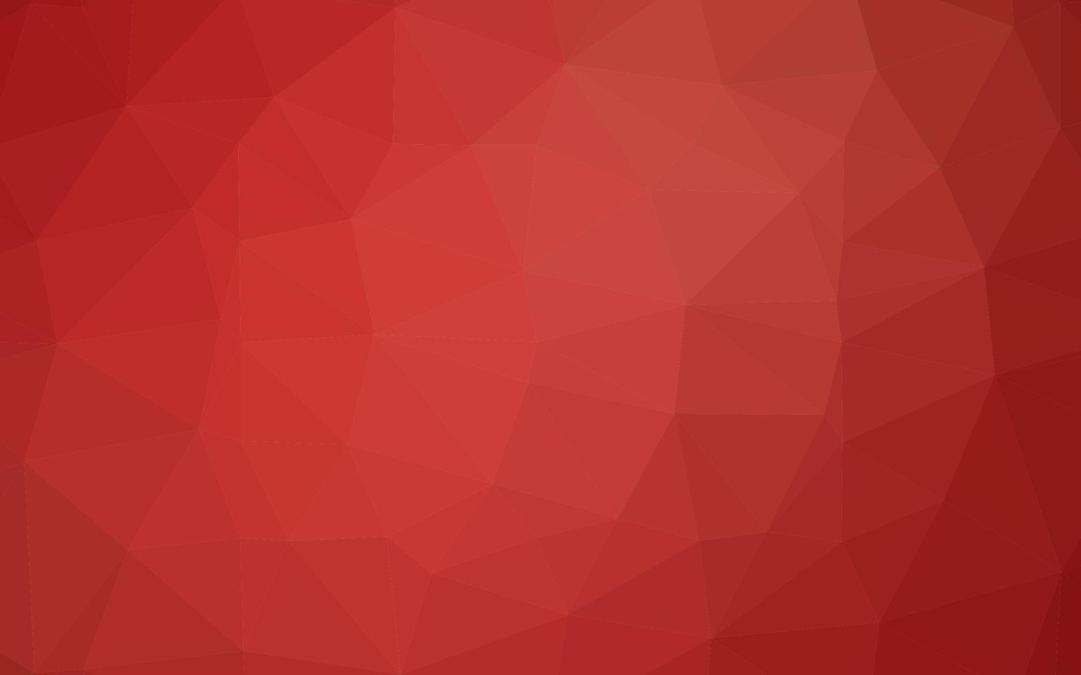 Light Red vector blurry triangle pattern.