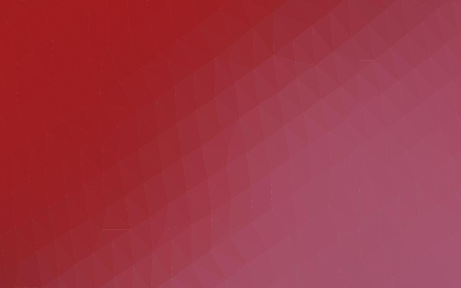 Light Red vector polygonal pattern.