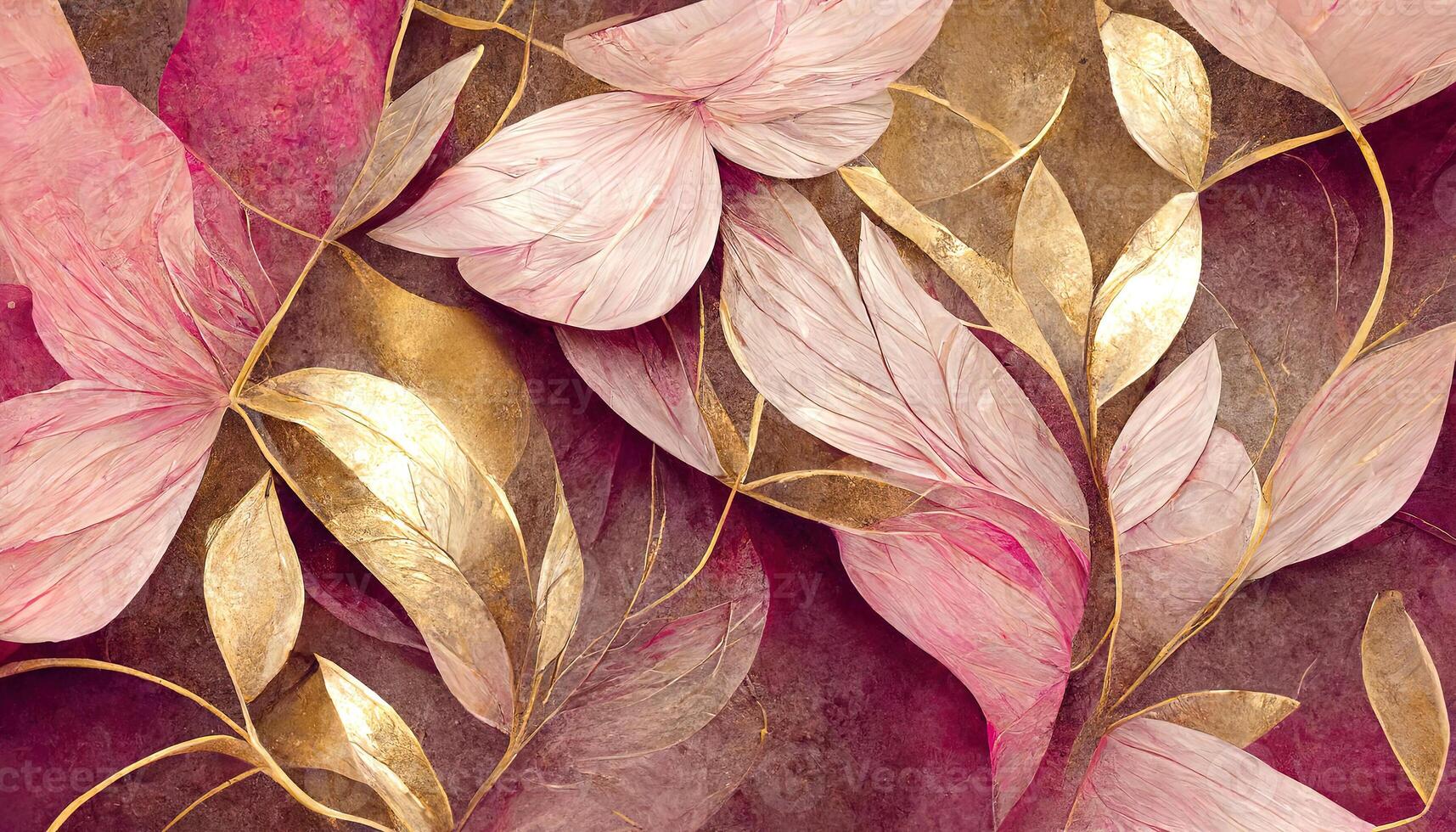 Minimalism pink wall geometry art can be used for wall decoration. photo