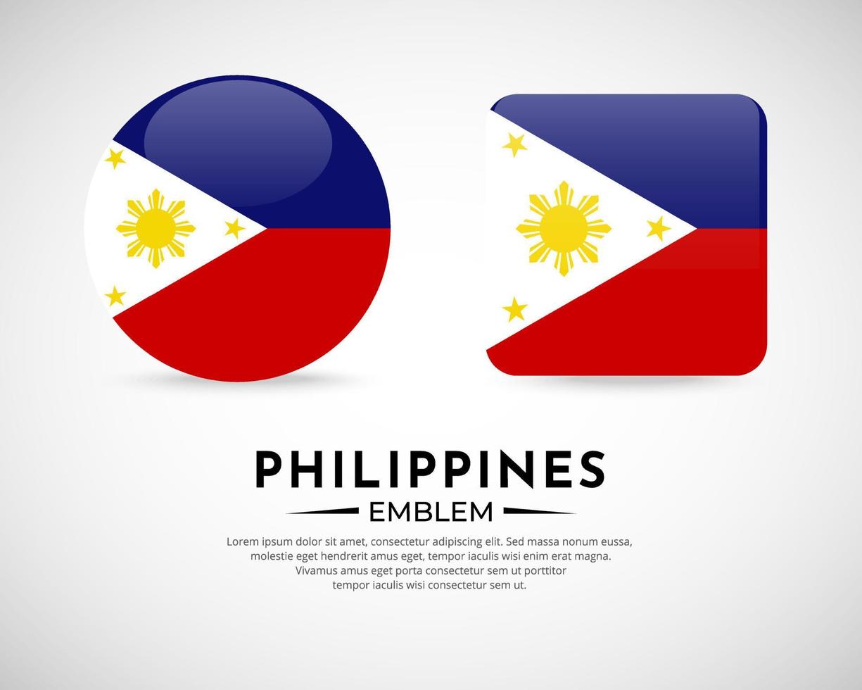 Filipinas independencia día diseño vector adecuado para póster, social medios de comunicación, bandera, volantes y fondo