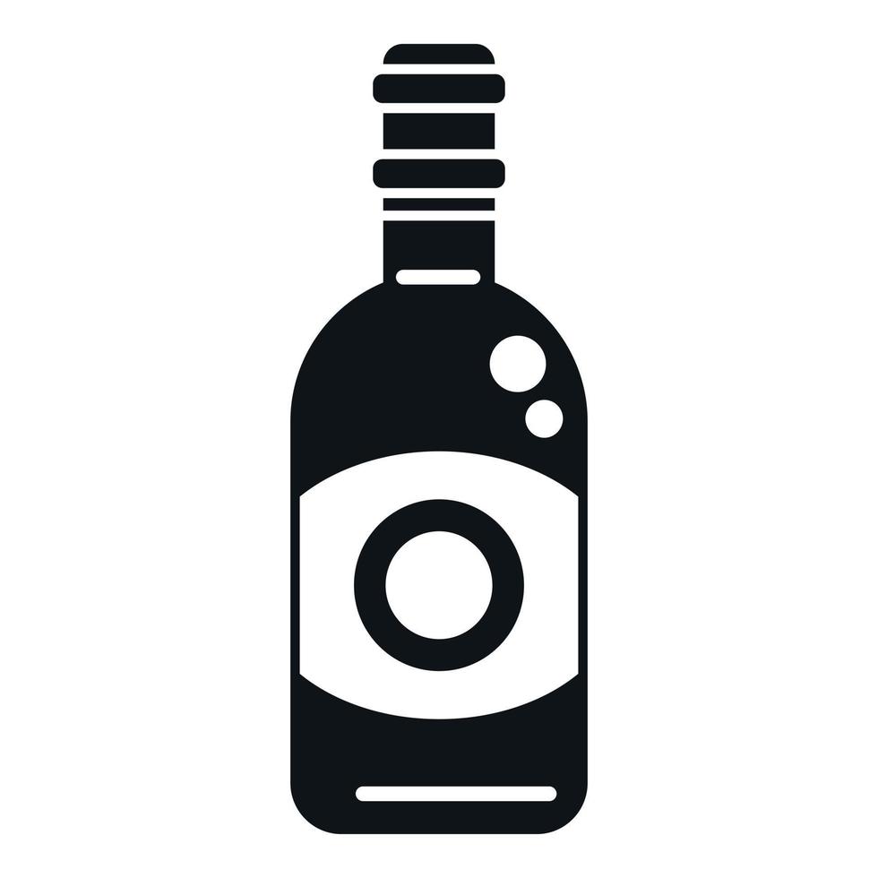 Cooking soy sauce icon simple vector. Japan food vector