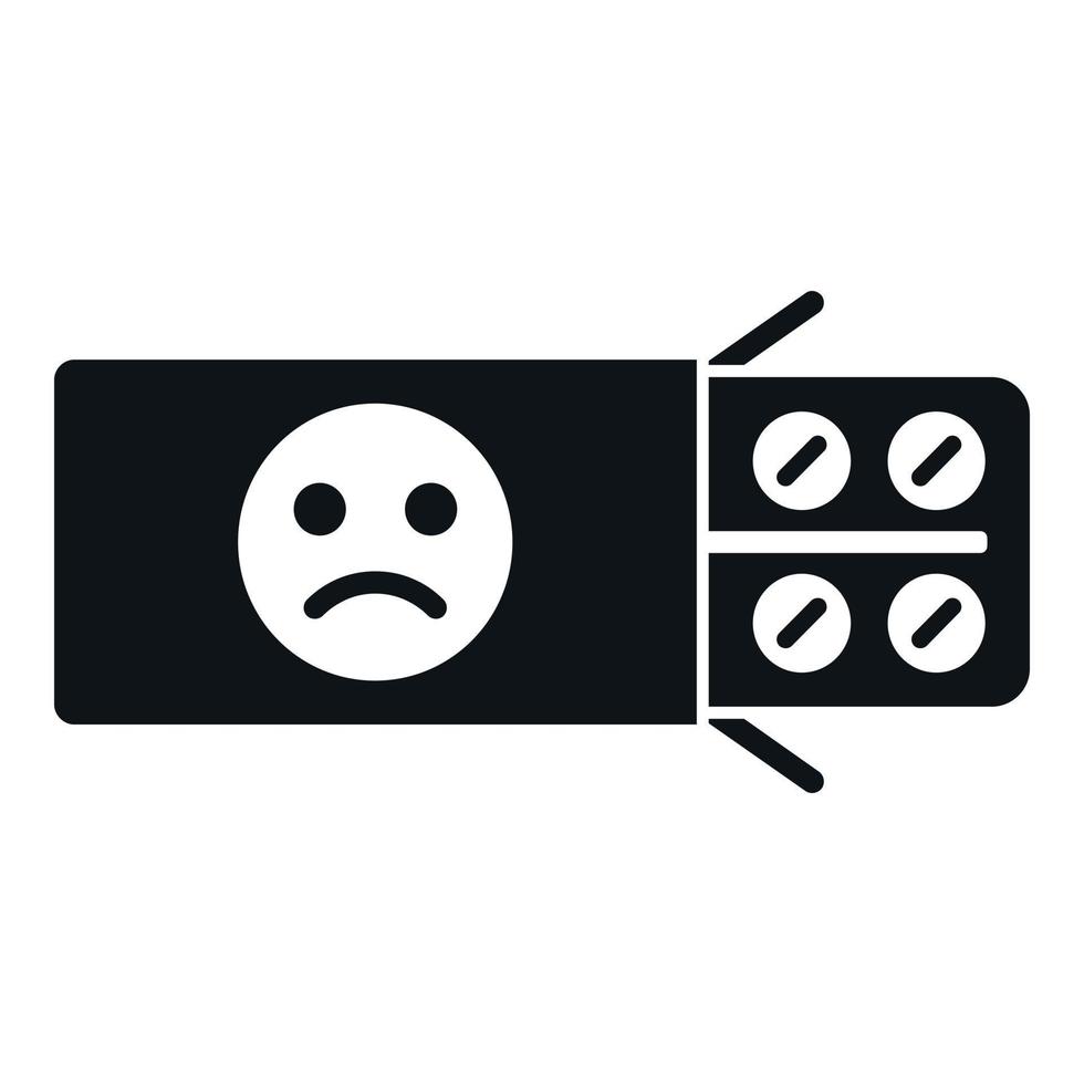 Health pills icon simple vector. Drug cure vector