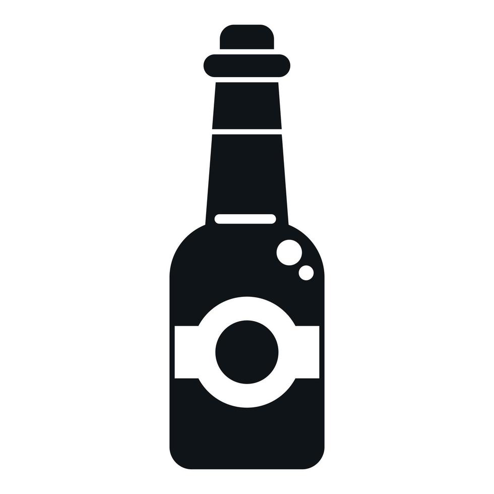 Healthy soy sauce icon simple vector. Japanese food vector