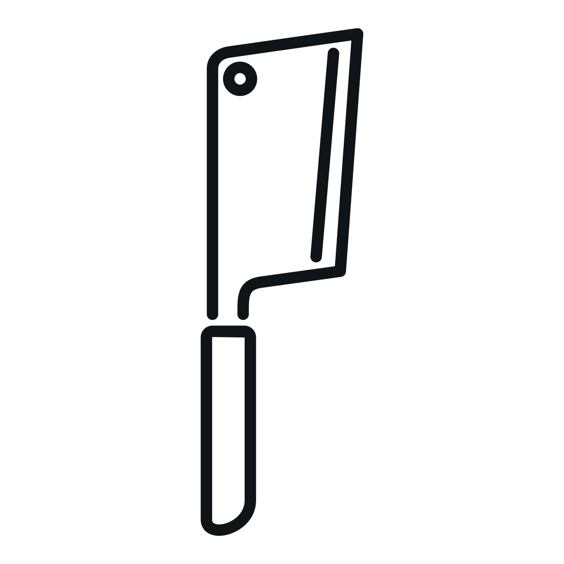 Meat knife icon outline vector. Bbq grill 22873768 Vector Art at Vecteezy