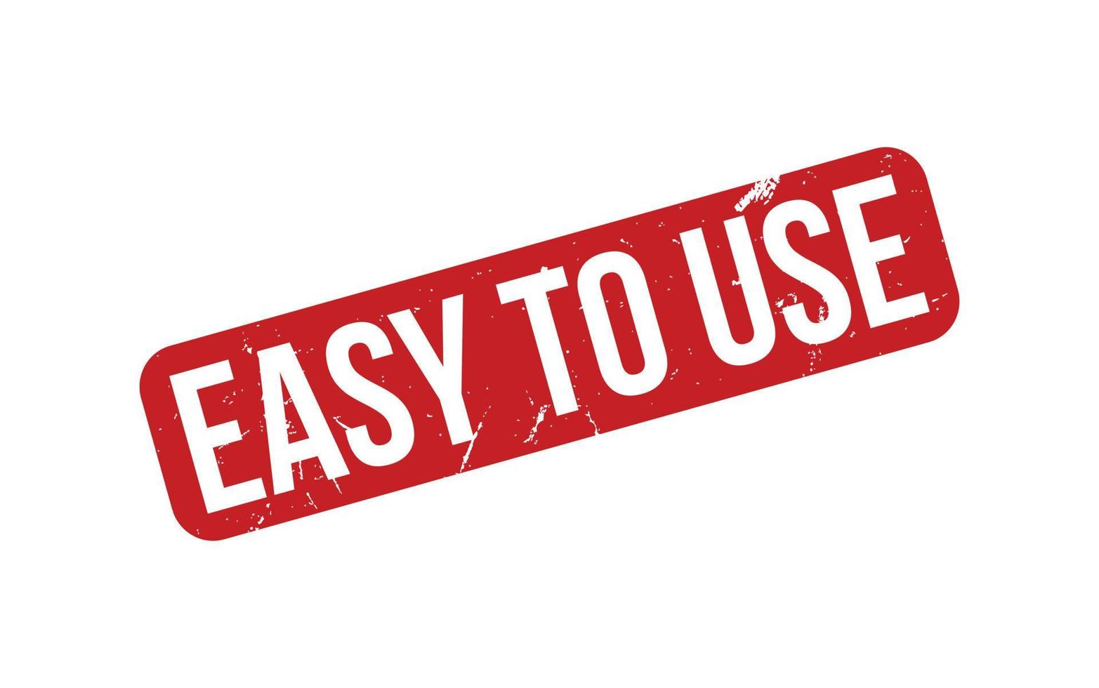 Easy To Use Rubber Stamp Seal Vector