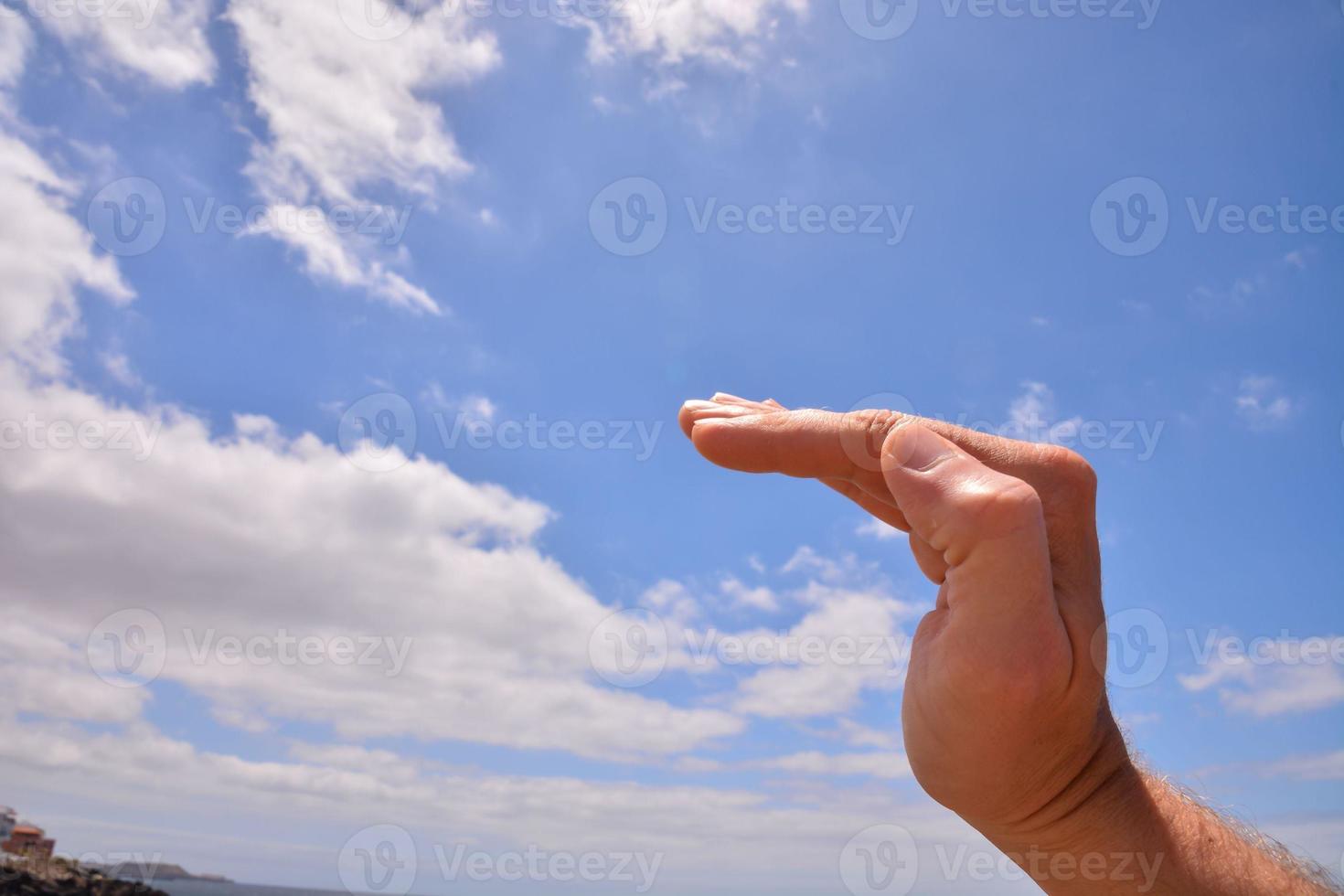 A human hand photo