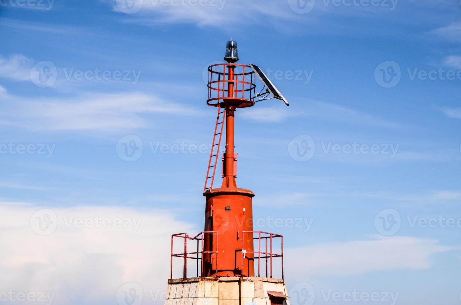 The red top of a tower photo