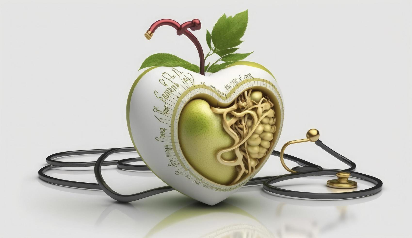 World Mental Health day illustration concept, World Health Day Images, Heartbeat, Stethoscope, world health day April 7, poster, banner, design, theme, 2023, Generate Ai photo