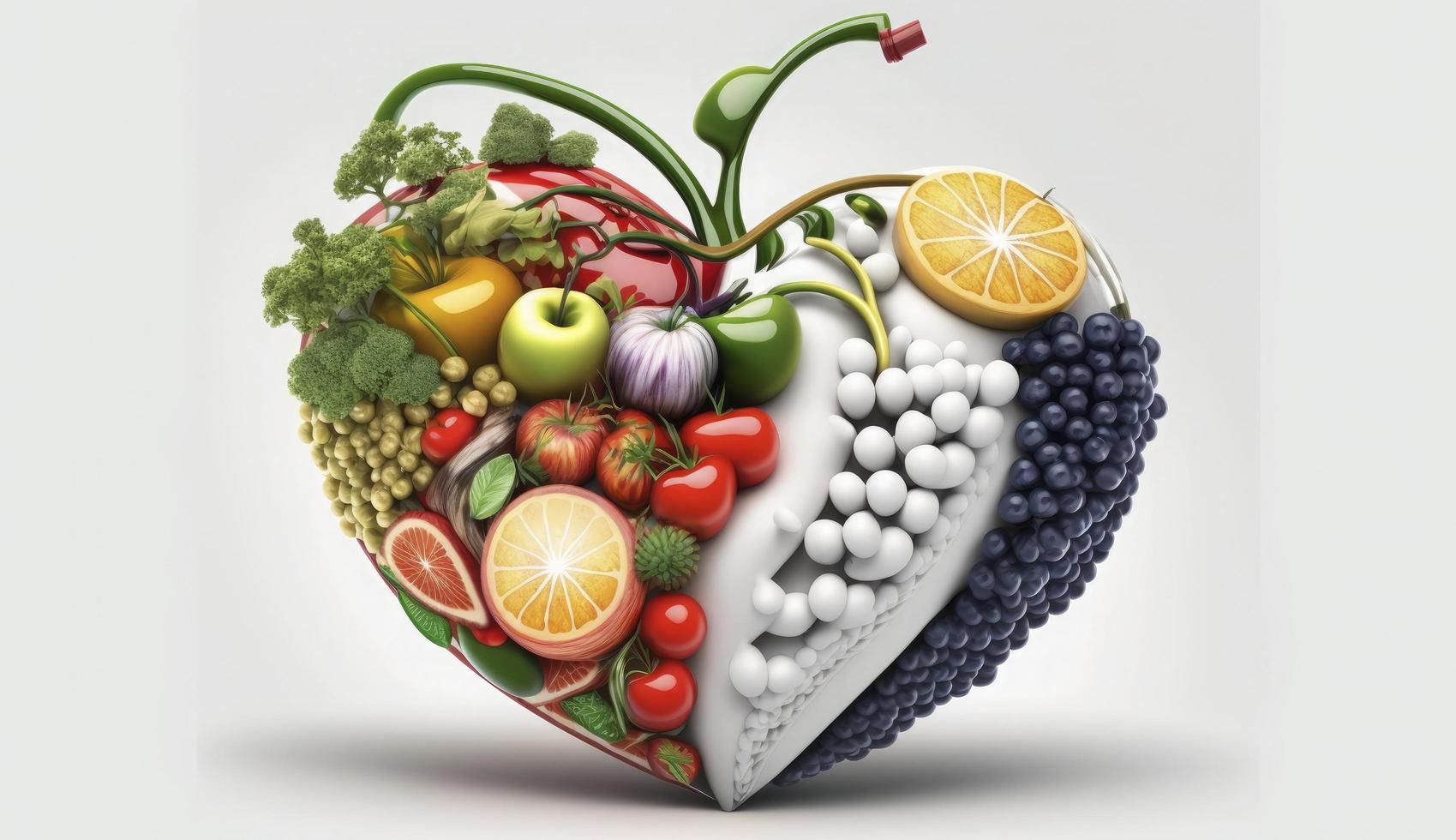 World Mental Health day illustration concept, World Health Day Images, Heartbeat, Stethoscope, world health day April 7, poster, banner, design, theme, 2023, Generate Ai photo