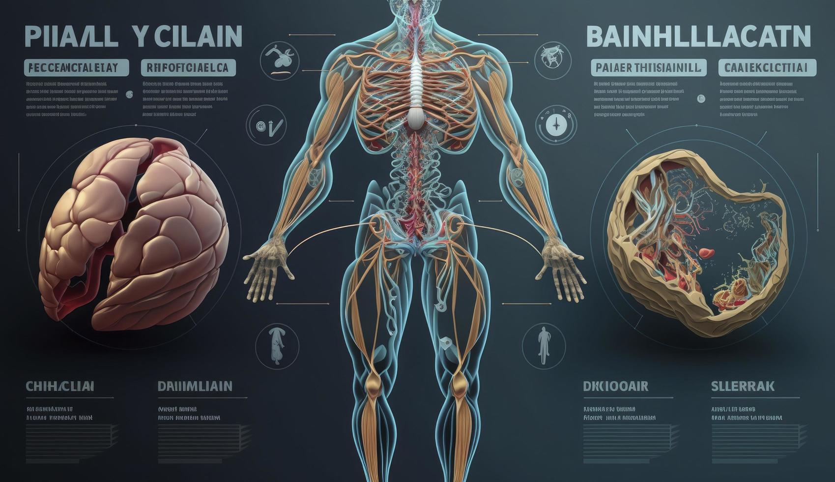 World Mental Health day illustration concept, World Health Day Images, Heartbeat, Stethoscope, world health day April 7, poster, banner, design, theme, 2023, Generate Ai photo