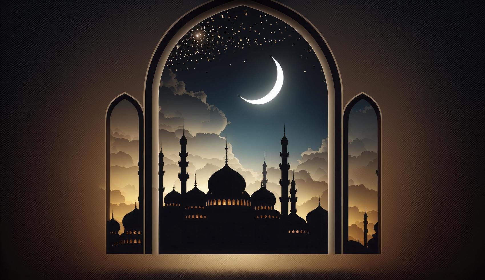 Paper art, eid mubarak, ramadan kareem, rmadan kareem greeting card