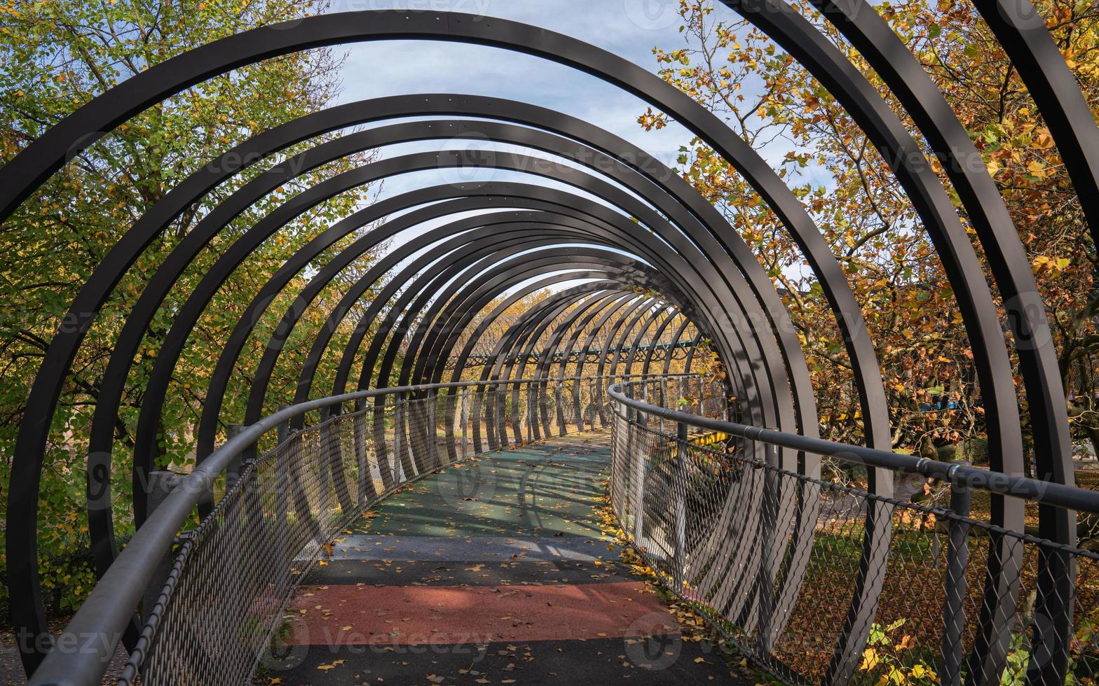 Bridge Slinky Springs to Fame, Oberhausen, Germany photo