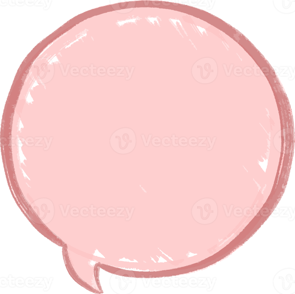 illustration Speech Bubbles Hand Drawn png