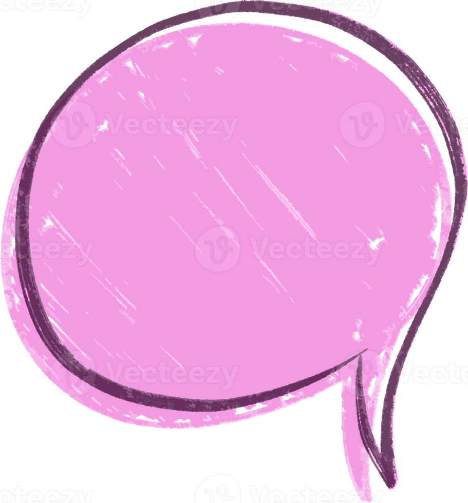illustration Speech Bubbles Hand Drawn png