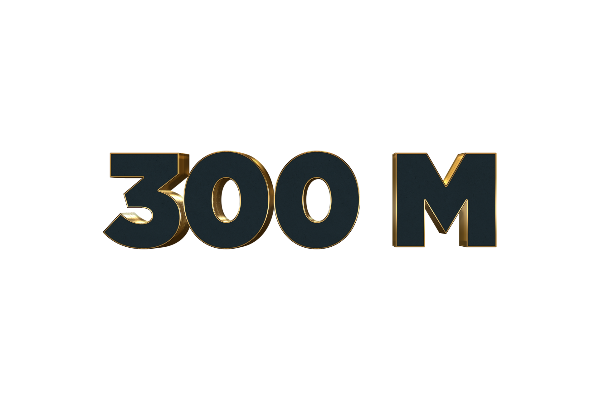 300 Million Subscribers Celebration Greeting Banner With Luxury Design 300-million-subscribers-celebration-greeting-banner-with-luxury-design