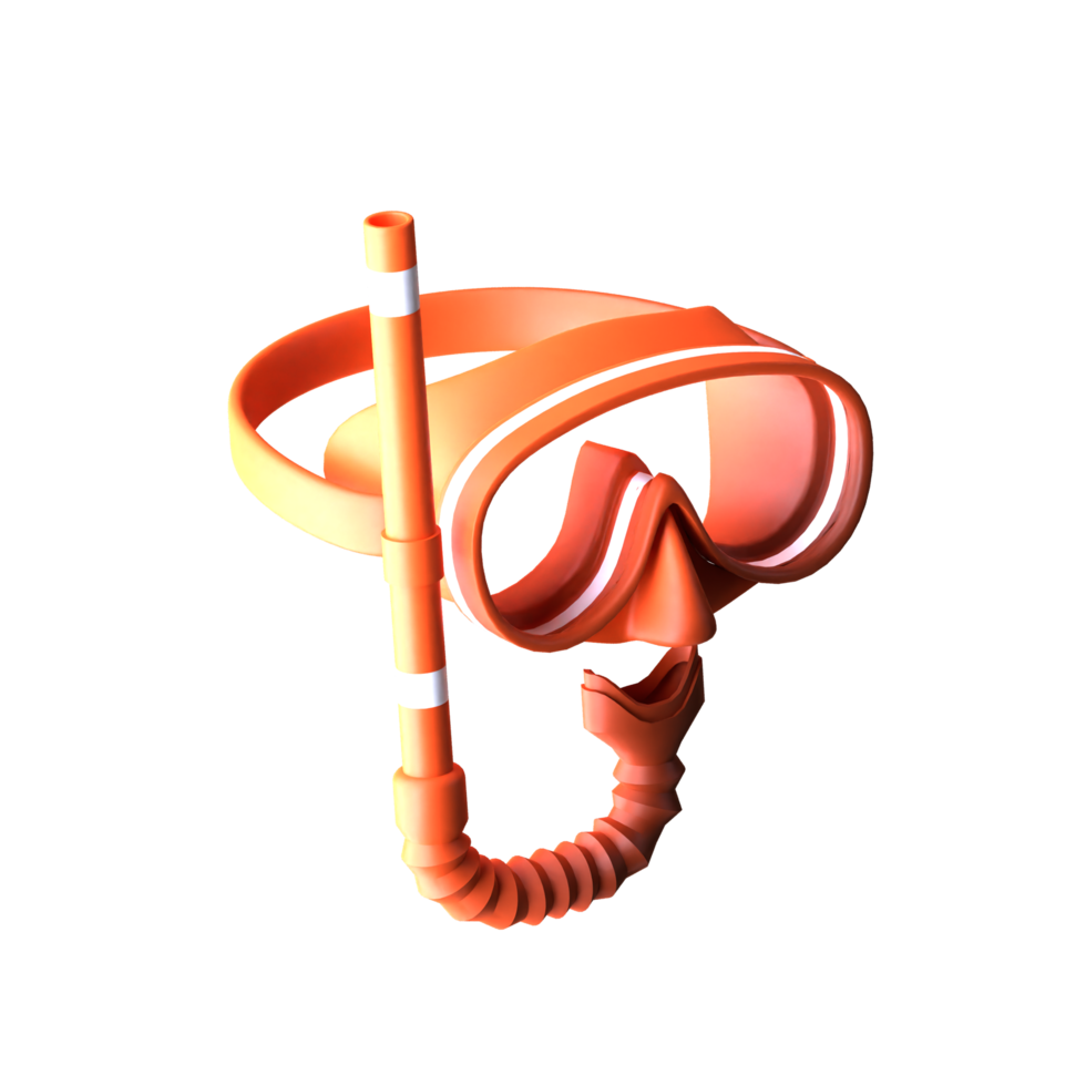3d design SWIMMING GOGGLES png