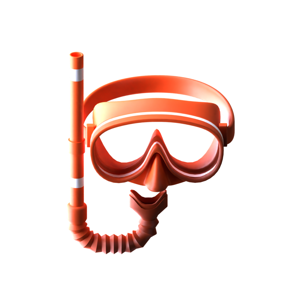 3d design SWIMMING GOGGLES png