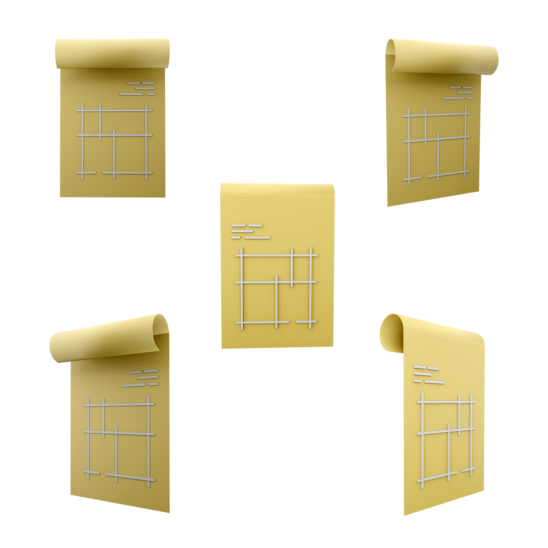3d Rendering Blueprint House Plan Drawing Icon Set 3d Render Project 3d Rendering Blueprint House Plan Drawing Icon Set 3d Render Project
