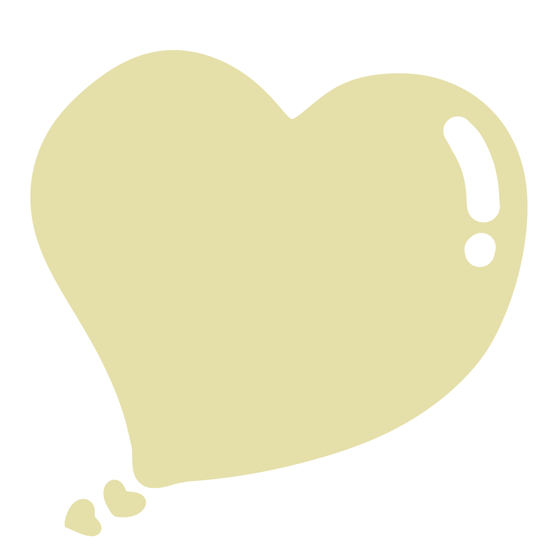 Yellow heart speech bubble 22877259 PNG