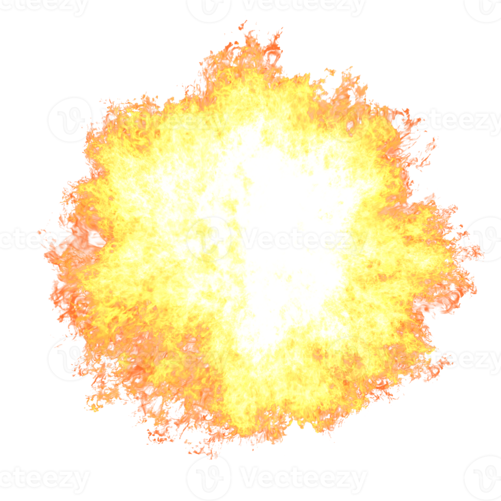 Fire Burning Realistic Red Flame PNG Transparent