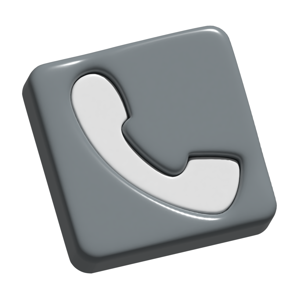 3d icon of contact png