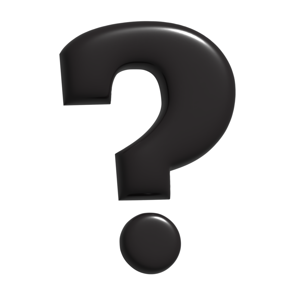 3d icon question mark png