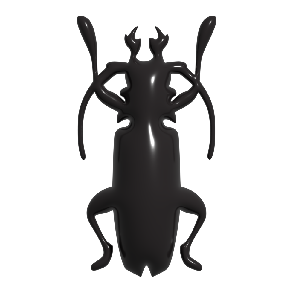 3d icono escarabajo png