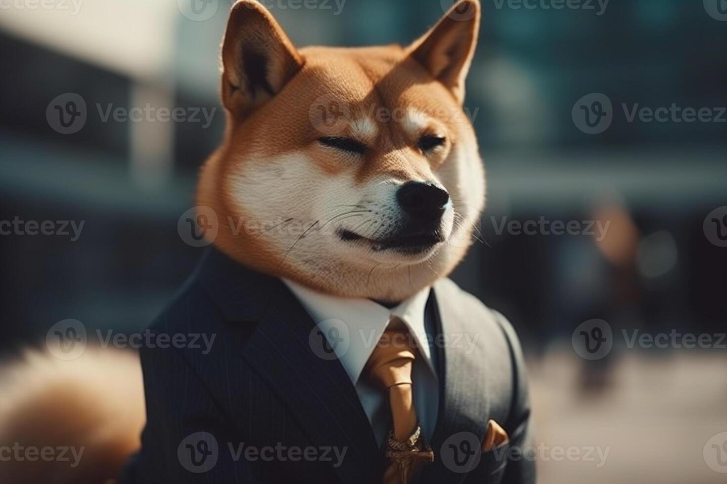 dog as a company CEO photo