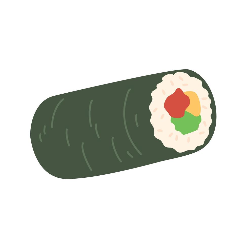 coreano comida kimbap bibimbap vector