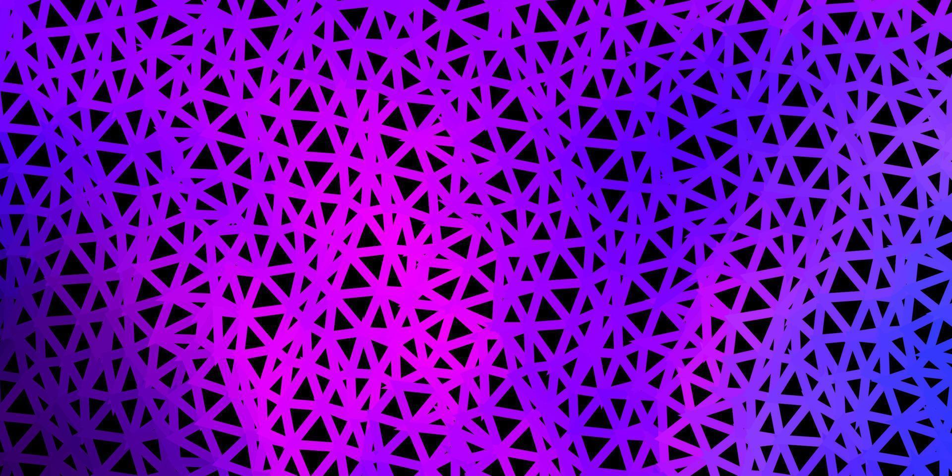 Light pink, blue vector poly triangle texture.