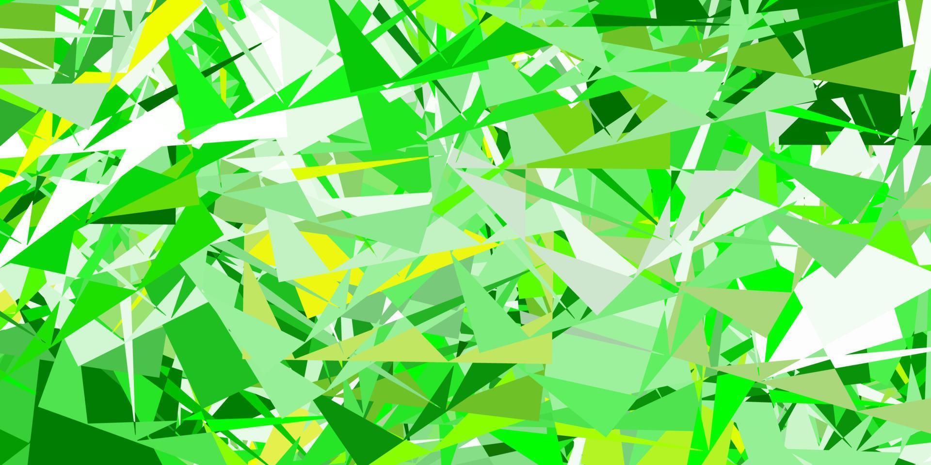 Light Blue, Green vector texture with random triangles.
