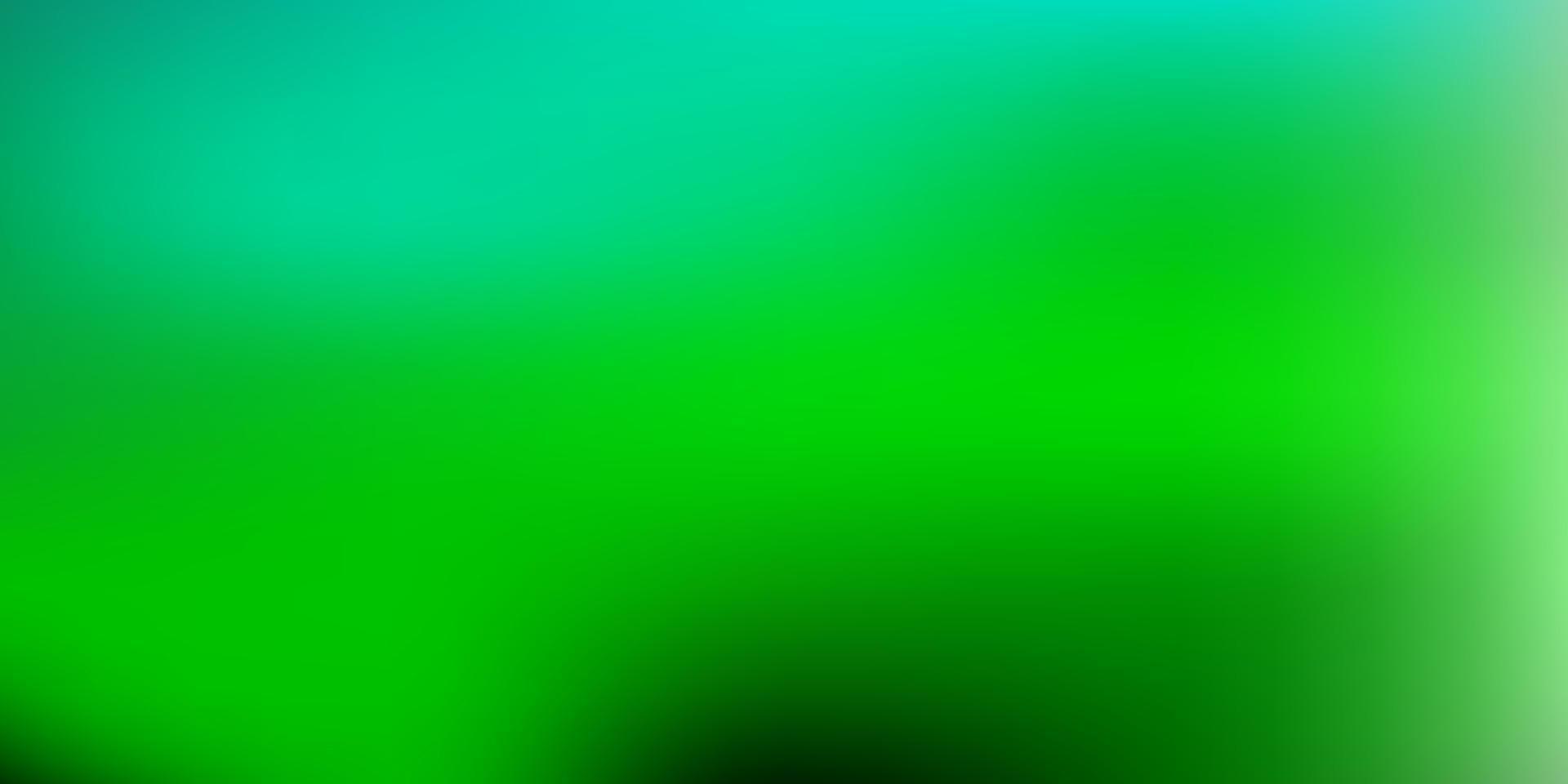 Light blue, green vector abstract blur texture.