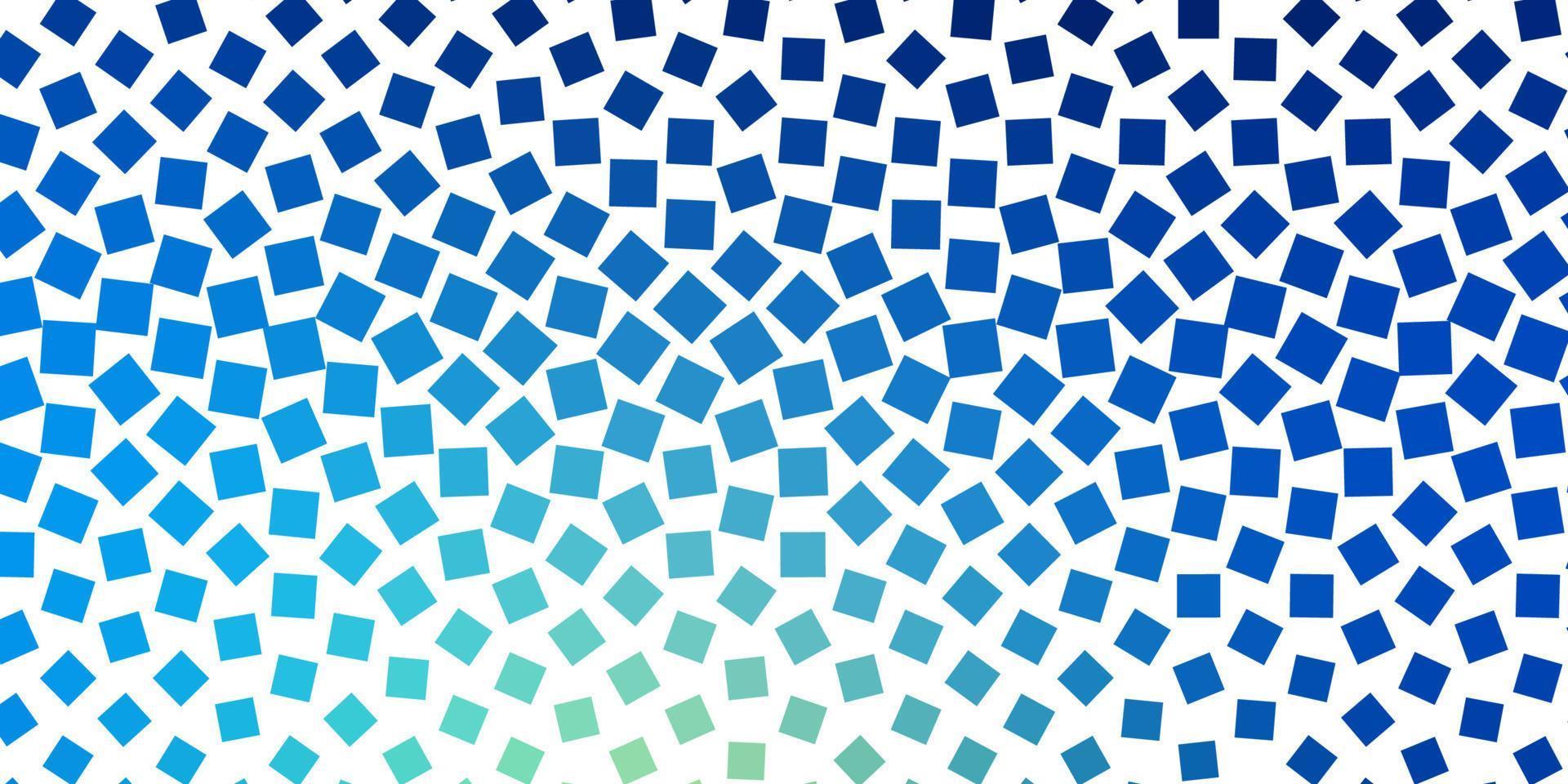 Light Blue, Green vector backdrop with rectangles.