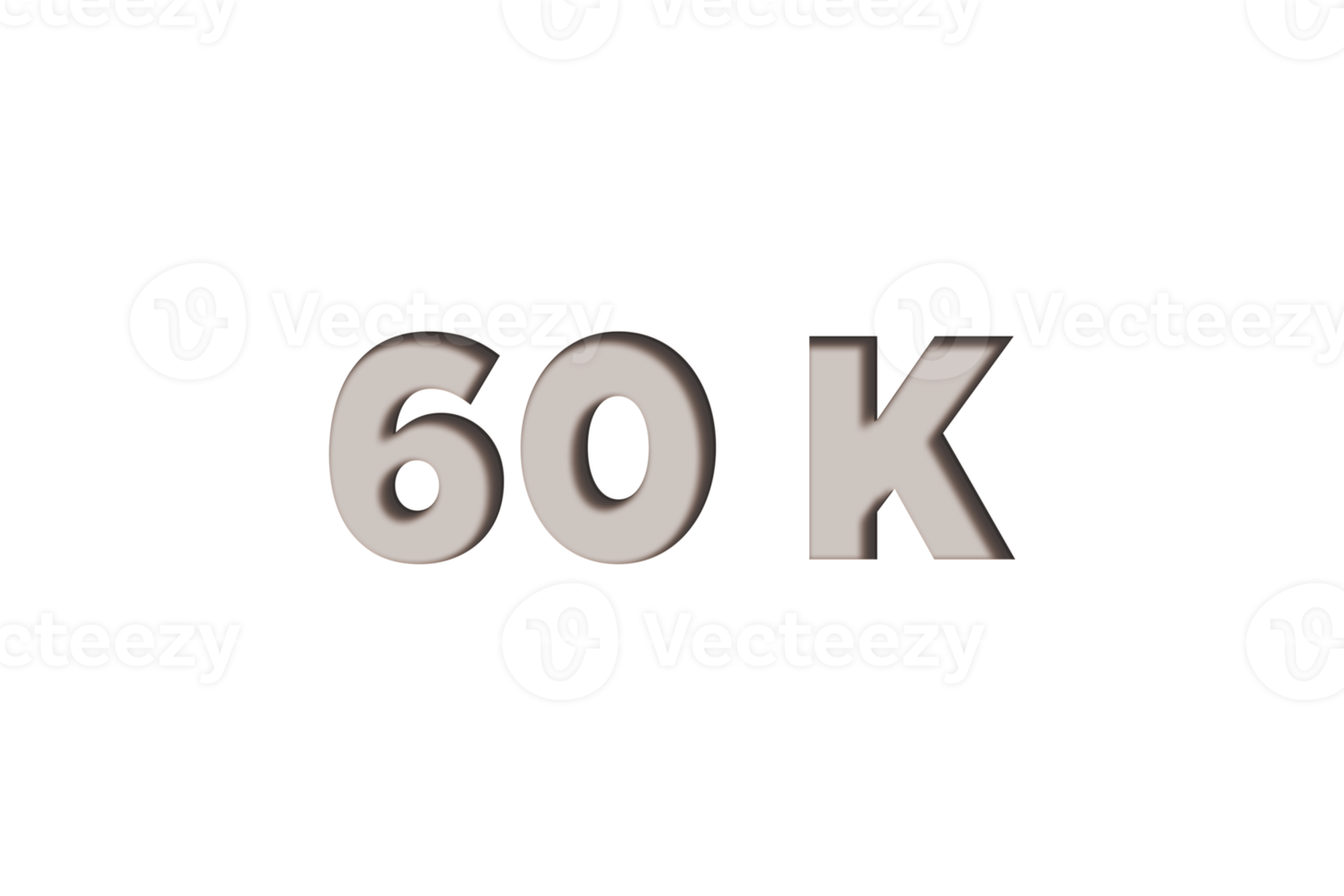 60 K  subscribers celebration greeting banner with Marble Engraved Design png