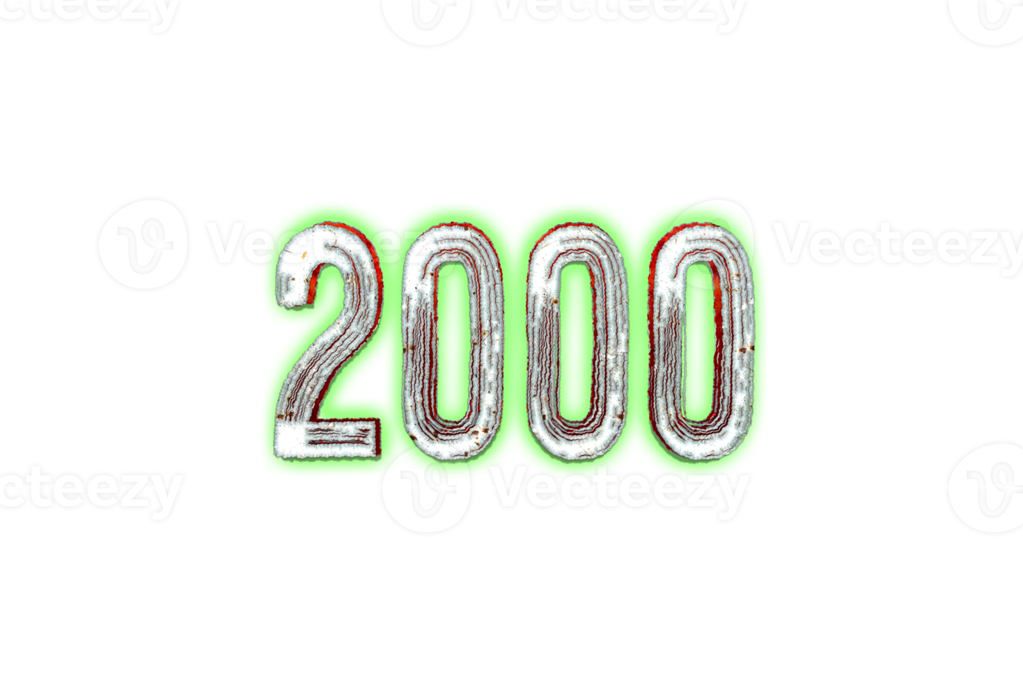 2000 subscribers celebration greeting banner with horror design png