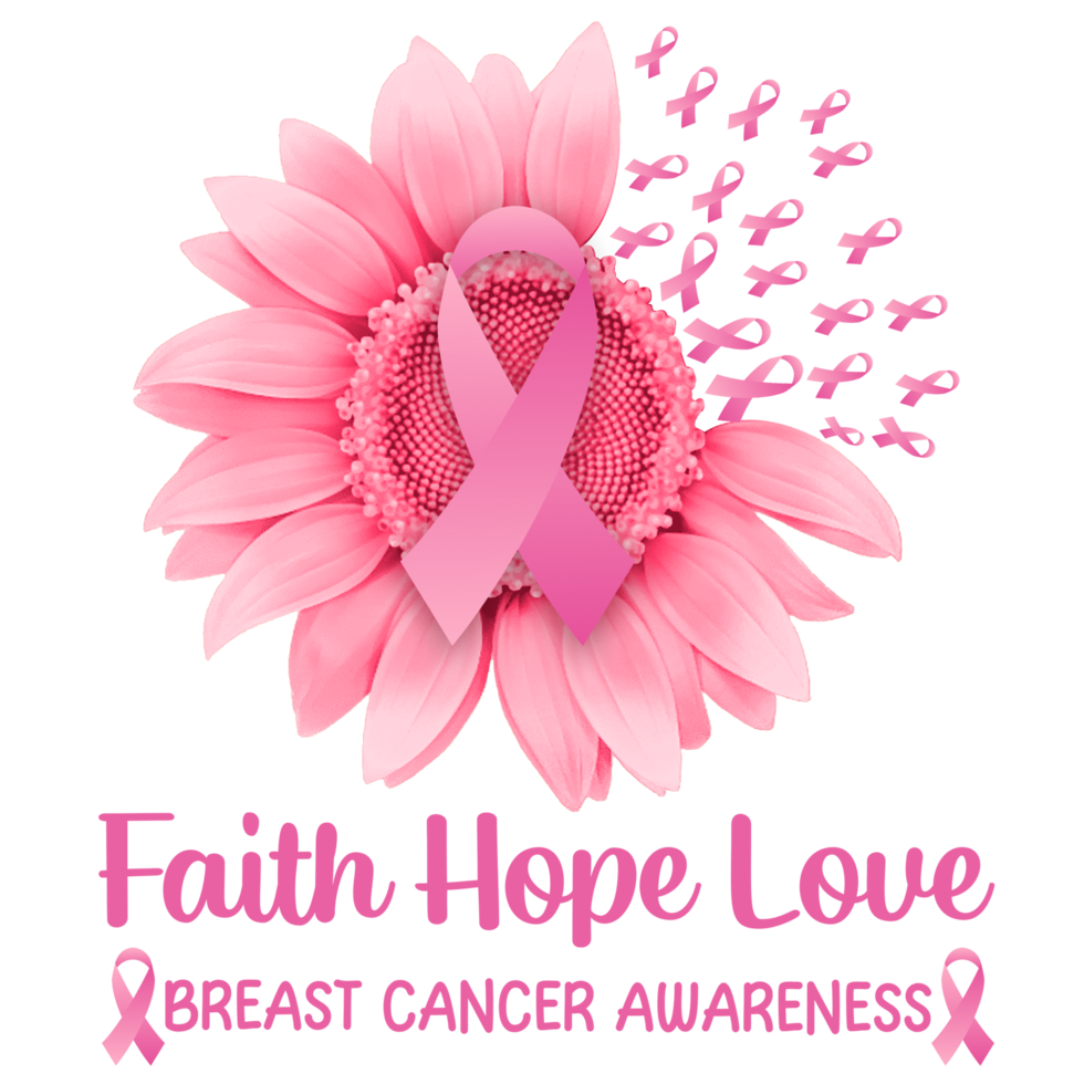 Free Breast Cancer Sublimation Design 22881508 PNG with Transparent