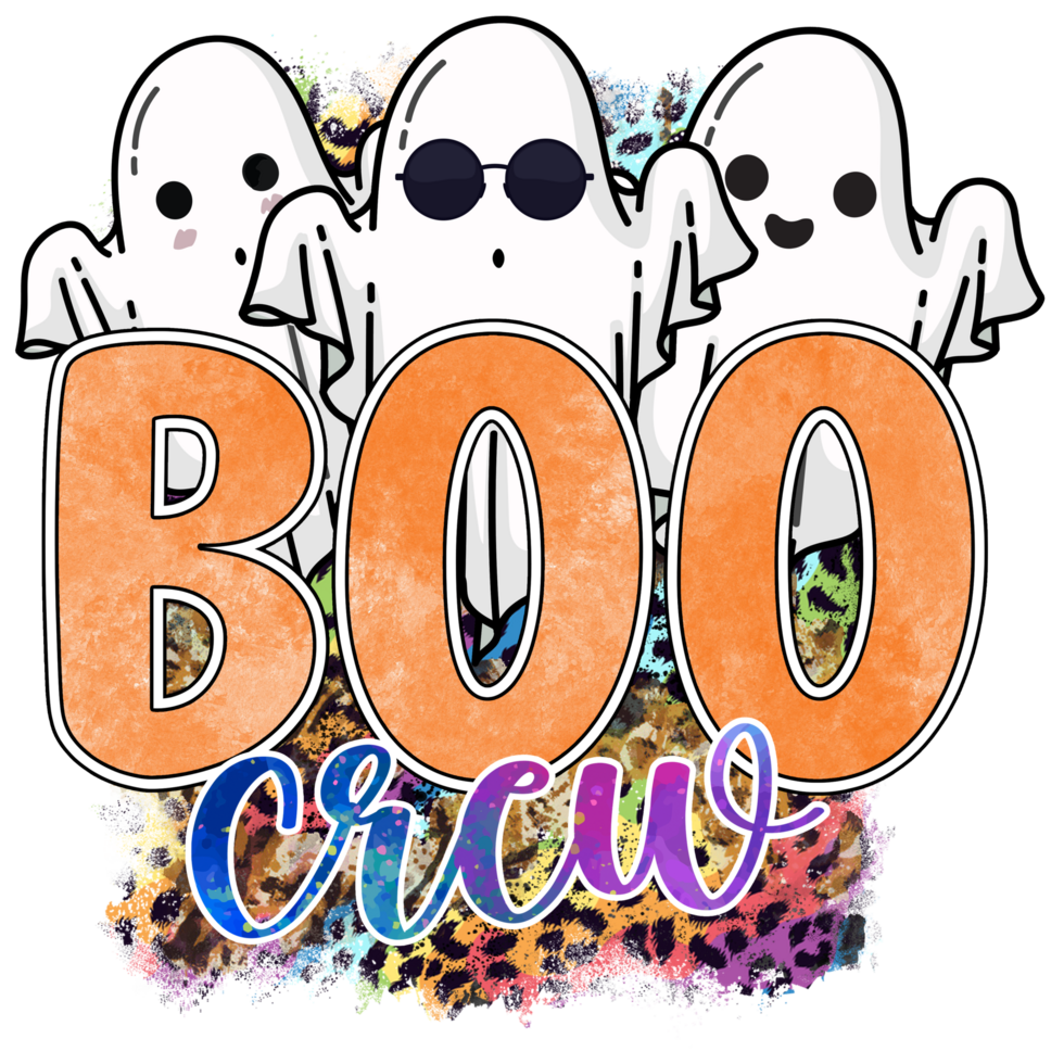 Free Boo halloween tshirt design 22881589 PNG with Transparent Background