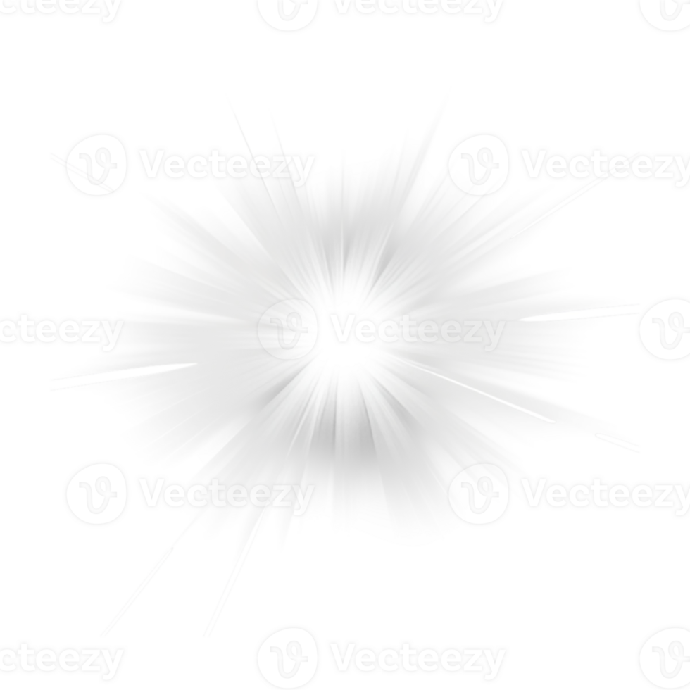 Blitz Licht bewirken png