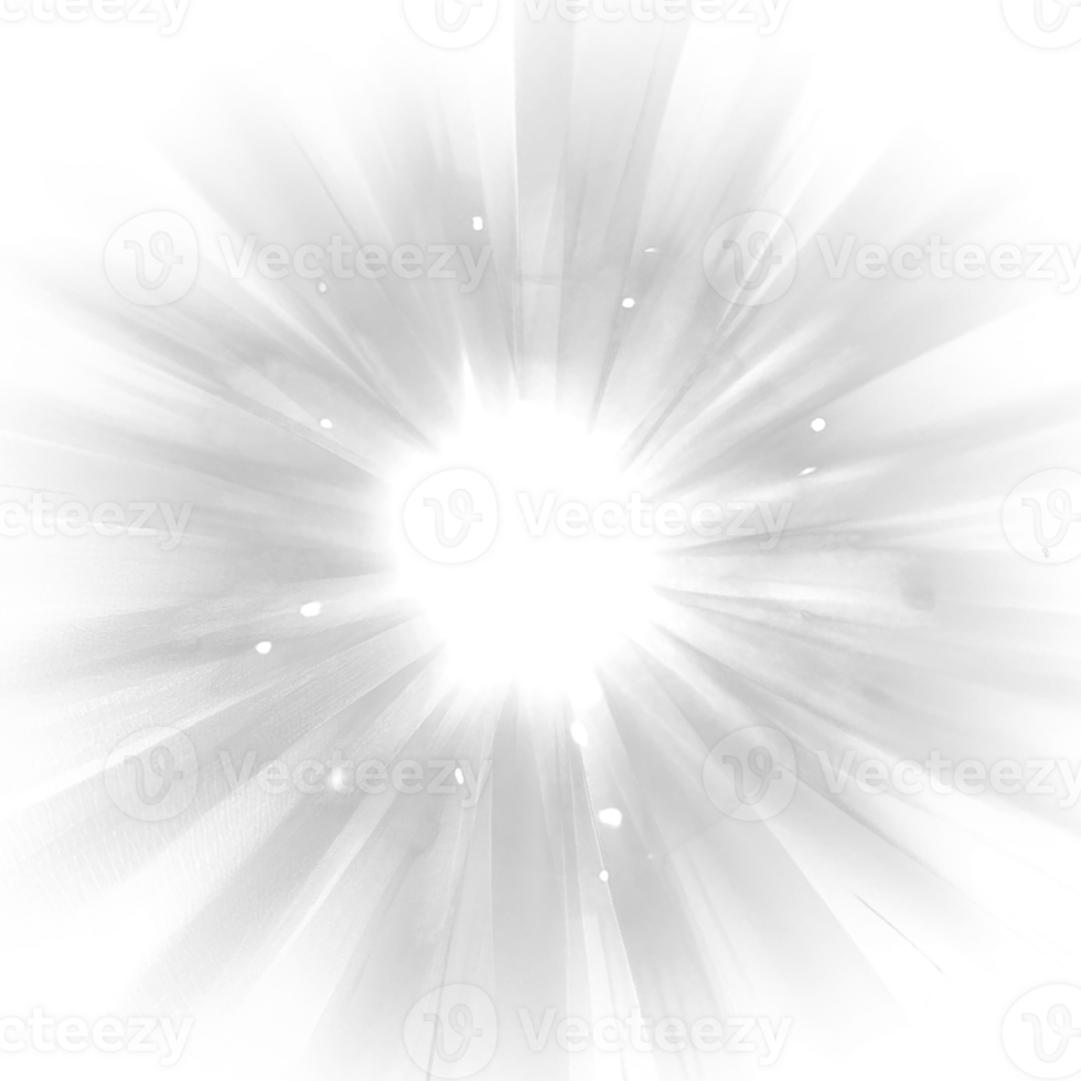 white glow light effect png