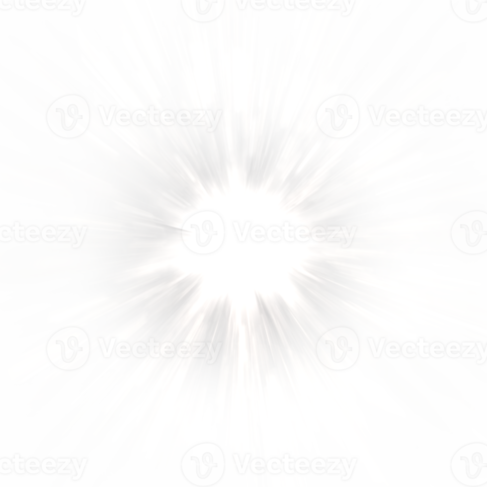 white glow light effect png