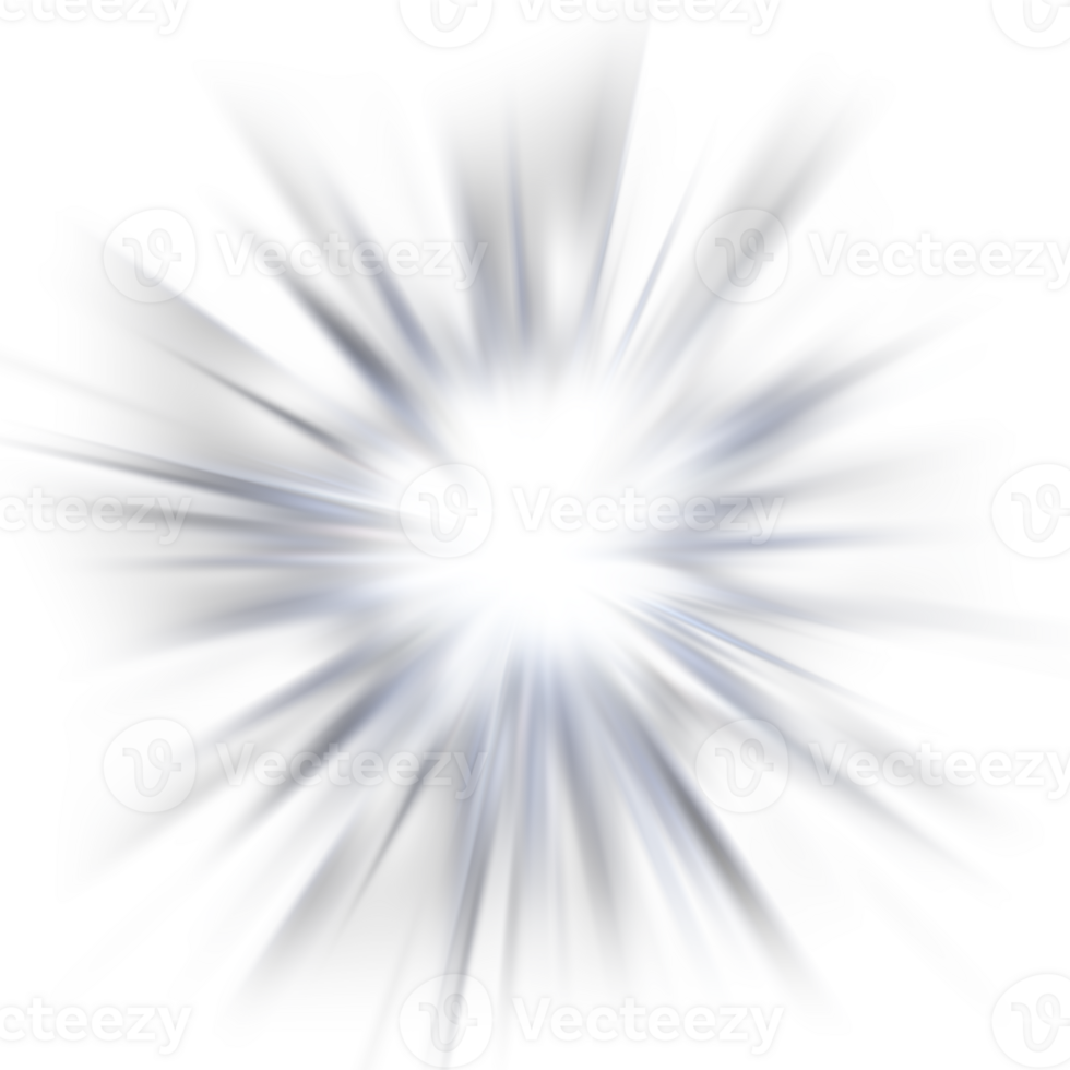 white glow light effect png