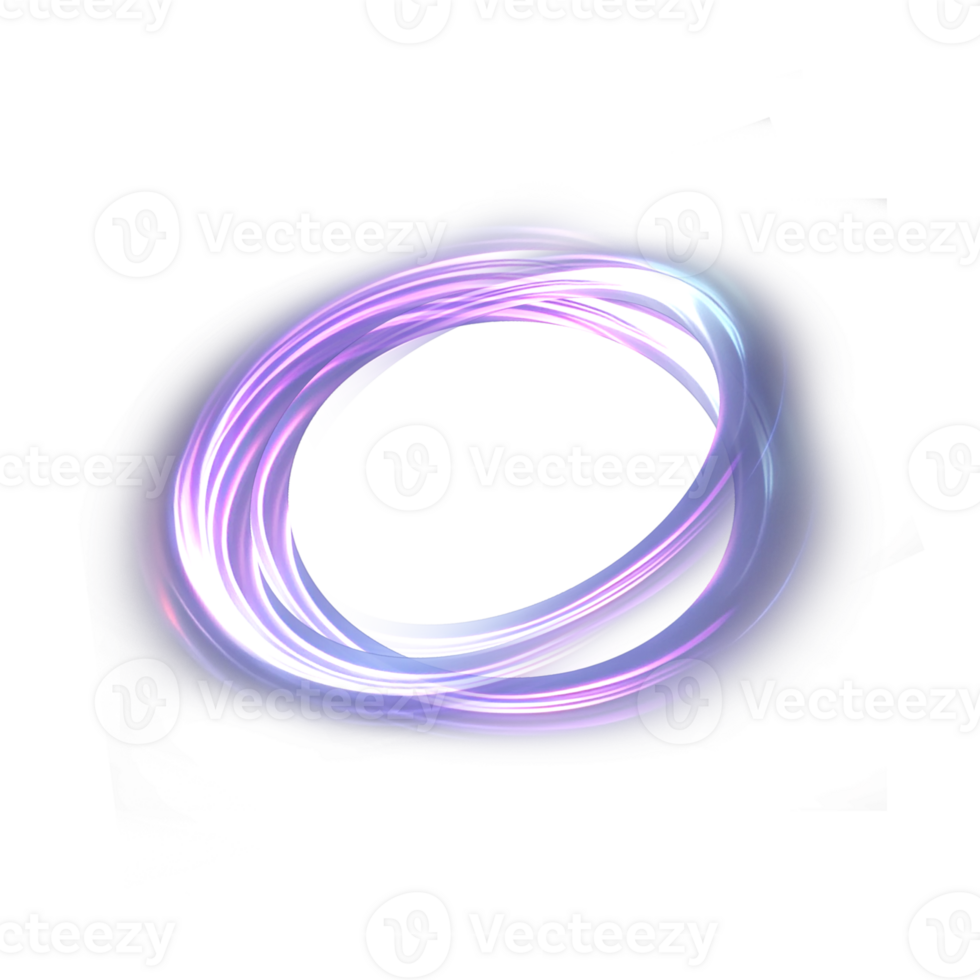 Light swirl effect png