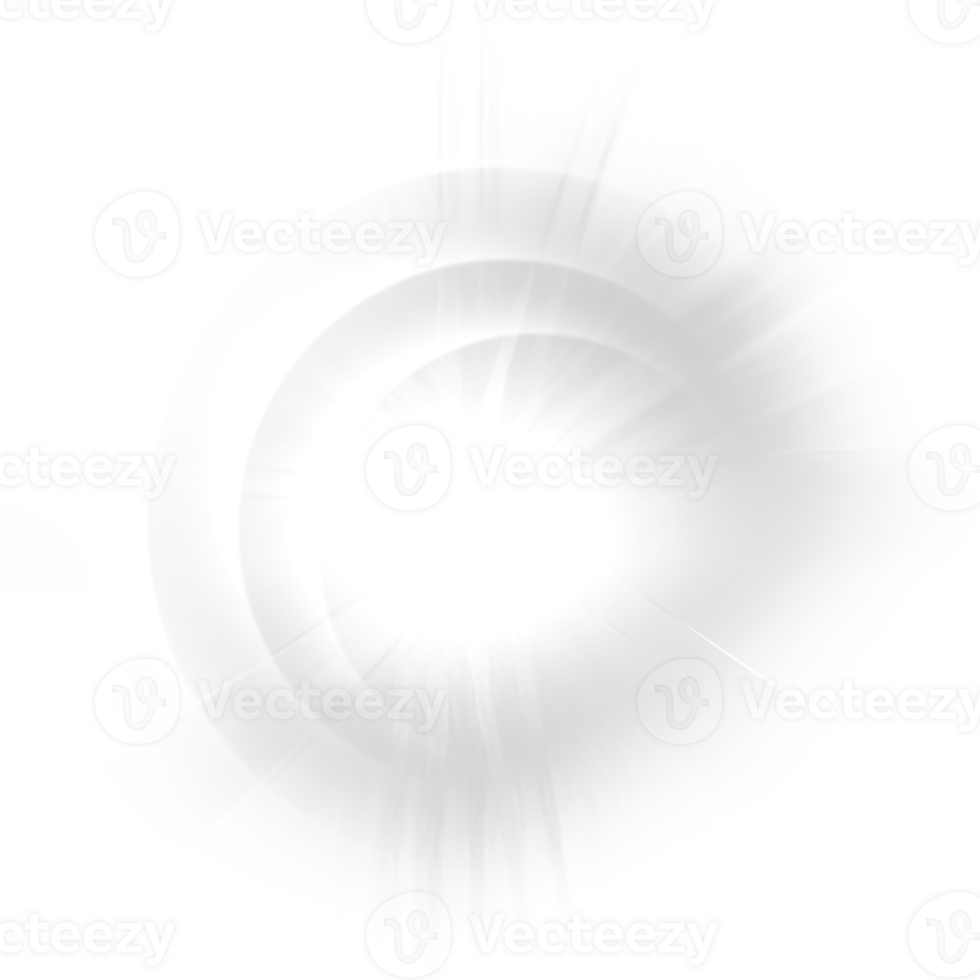 white glow light effect png