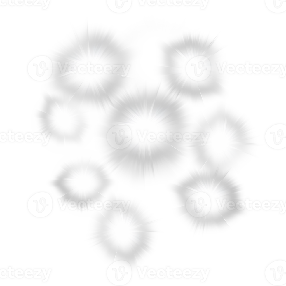 white glow light effect png