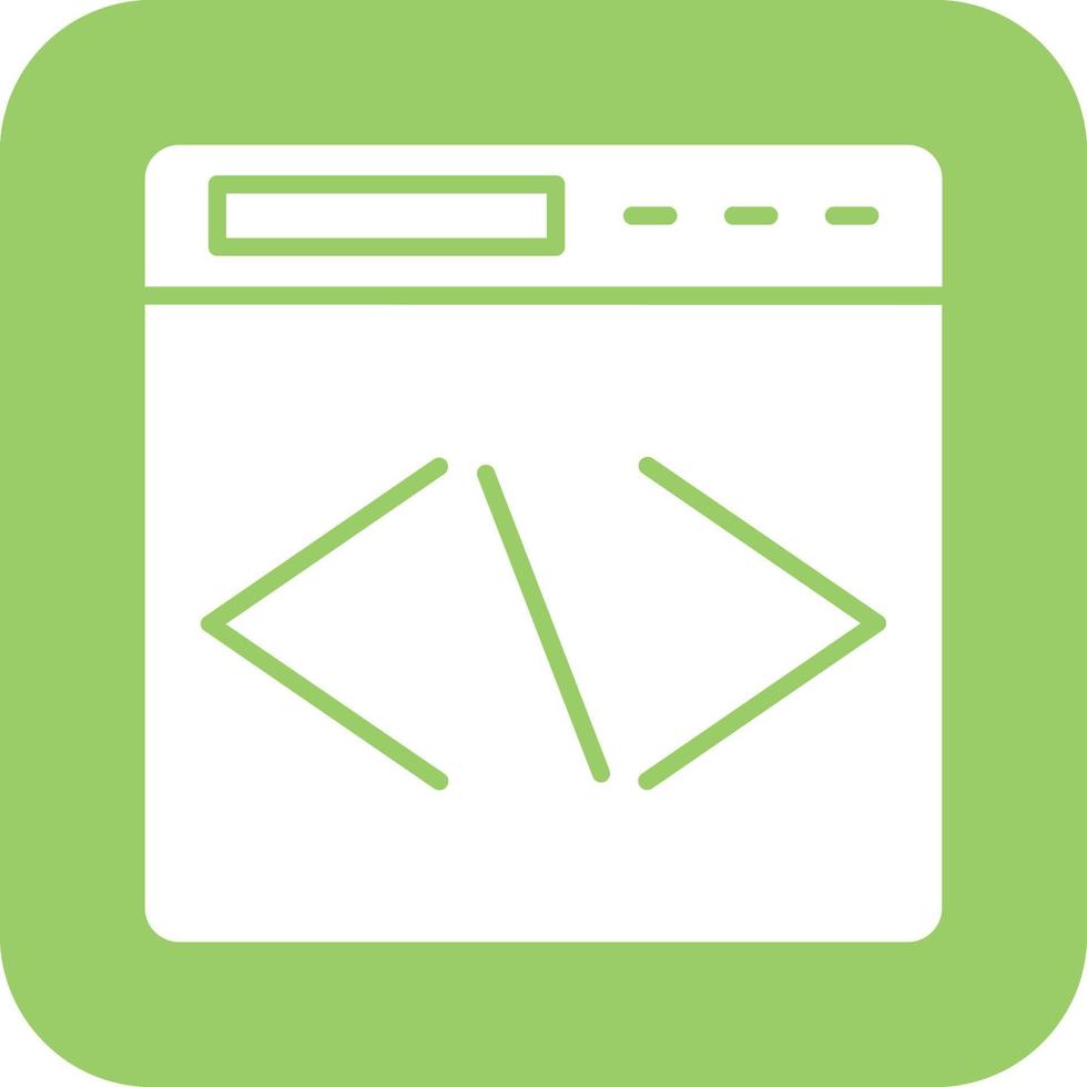 Coding Vector Icon Design