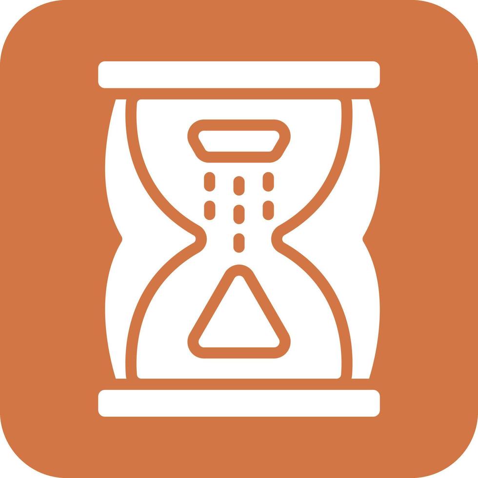 Hourglass Vector Icon Design