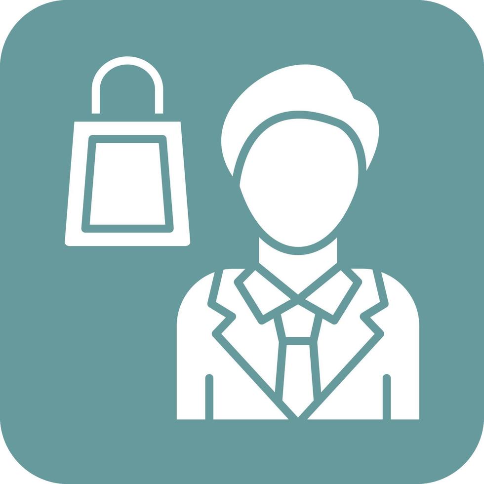 Customer Vector Icon Design