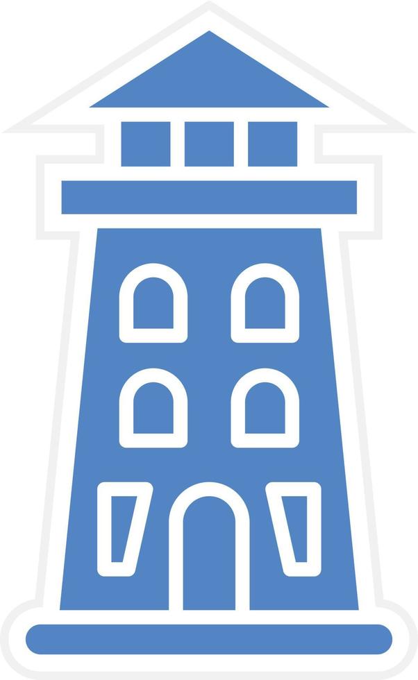 Lighthouse Vector Icon Design